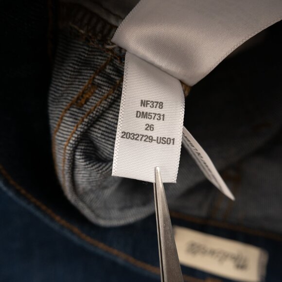 MADEWELL The Perfect Vintage Flare Jean in Beaucourt Wash size 26 - Picture 9 of 10